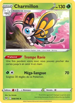 Carte Pokemon Charmillon #008