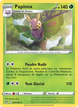 Carte Pokemon Papinox #010