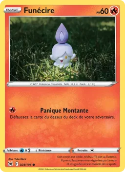 Carte Pokemon Funécire #024