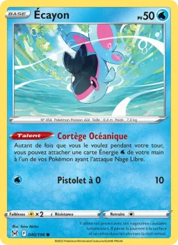 Carte Pokemon Écayon #040
