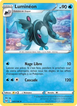 Carte Pokemon Luminéon #041