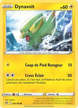 Carte Pokemon Dynavolt #054