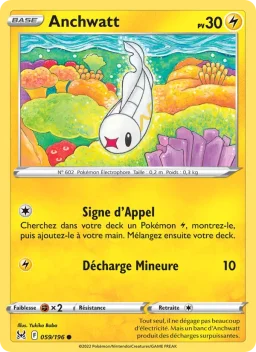 Carte Pokemon Anchwatt #059