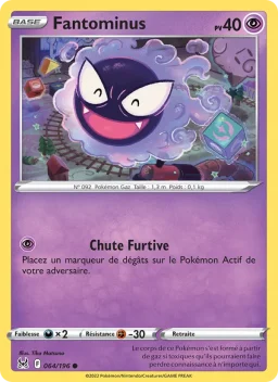Carte Pokemon Fantominus #064