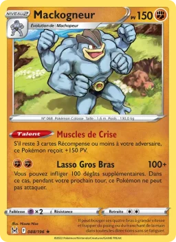 Carte Pokemon Mackogneur #088
