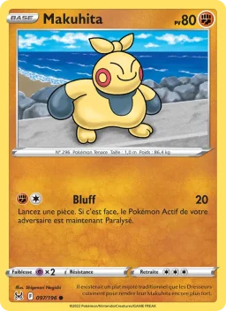 Carte Pokemon Makuhita #097