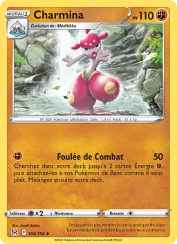 Carte Pokemon Charmina #100