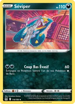Carte Pokemon Séviper #116