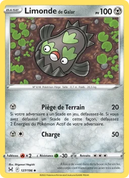 Carte Pokemon Limonde de Galar #127