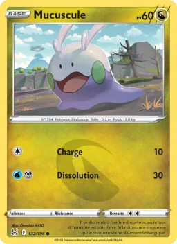 Carte Pokemon Mucuscule #132