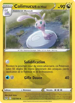 Carte Pokemon Colimucus de Hisui #133