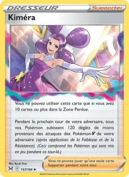 Carte Pokemon Kiméra #157