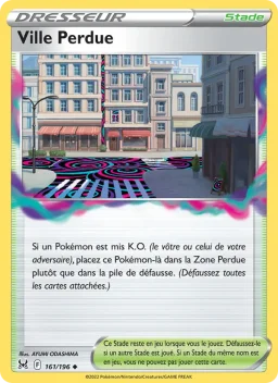 Carte Pokemon Ville Perdue #161