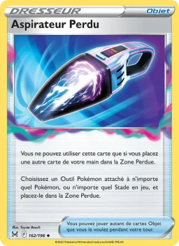 Carte Pokemon Aspirateur Perdu #162