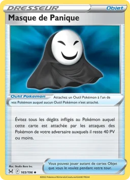 Carte Pokemon Masque de Panique #165