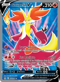 Carte Pokemon Goupelin V #173