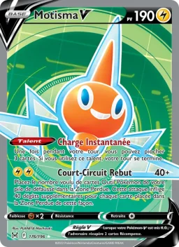 Carte Pokemon Motisma V #176