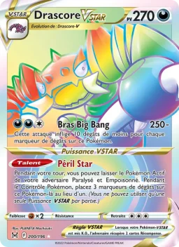 Carte Pokemon Drascore VSTAR #200