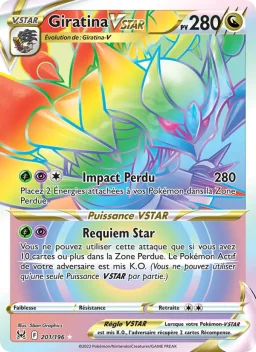 Carte Pokemon Giratina VSTAR #201