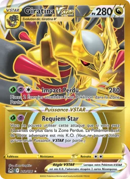 Carte Pokemon Giratina VSTAR #212