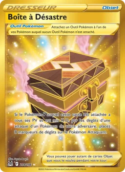 Carte Pokemon Boîte à Désastre #214