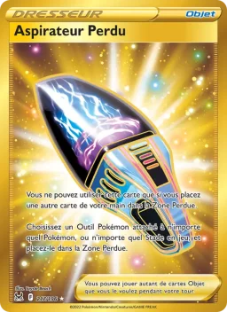 Carte Pokemon Aspirateur Perdu #217