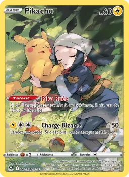 Carte Pokemon Pikachu #TG05