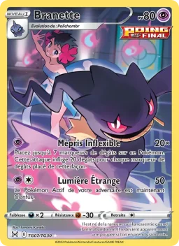Carte Pokemon Branette #TG07