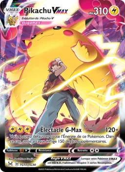Carte Pokemon Pikachu VMAX #TG17