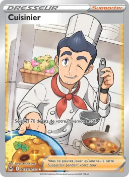 Carte Pokemon Cuisinier #TG25