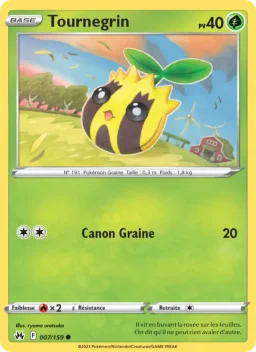 Carte Pokemon Tournegrin #007