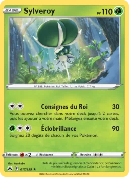 Carte Pokemon Sylveroy #017