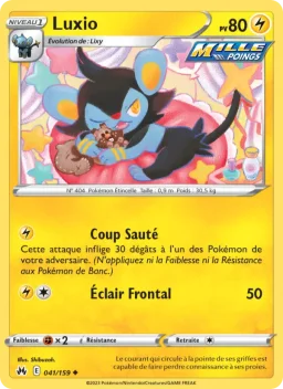 Carte Pokemon Luxio #041