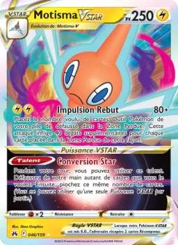 Carte Pokemon Motisma VSTAR #046