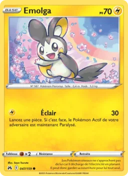 Carte Pokemon Emolga #047