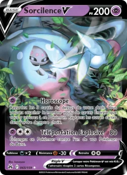 Carte Pokemon Sorcilence V #065