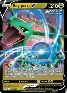 Carte Pokemon Rayquaza V #100