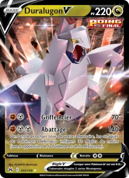 Carte Pokemon Duralugon V #103