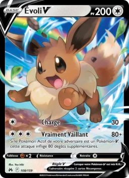 Carte Pokemon Évoli V #108