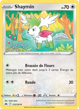 Carte Pokemon Shaymin #115
