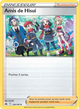 Carte Pokemon Amis de Hisui #130