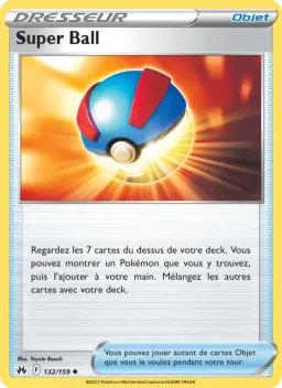 Carte Pokemon Super Ball #132