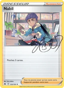 Carte Pokemon Nabil #133