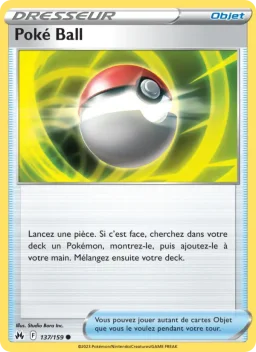 Carte Pokemon Poké Ball #137