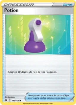 Carte Pokemon Potion #139