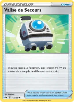 Carte Pokemon Valise de Secours #142
