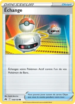 Carte Pokemon Échange #144