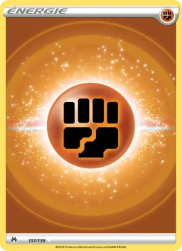 Carte Pokemon Énergie Combat #157