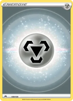 Carte Pokemon Énergie Métal #159