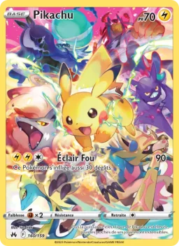 Carte Pokemon Pikachu #160